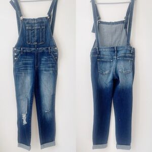 KanCan Denim Jean Overalls Size Medium
